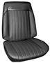 Front Bucket Seat Upholstery (Pair), 1969 Grand Prix
